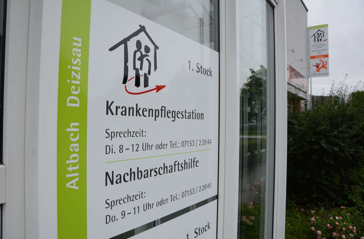 Krankenpflege in Deizisau und Altbach: Mit neuen Räumen fit für die Zukunft