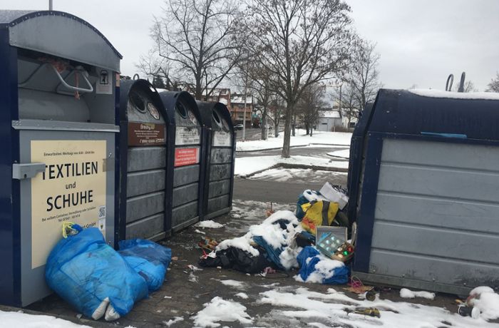 Wernau kämpft gegen wilden Abfall: Sollen Müllsünder gefilmt werden?