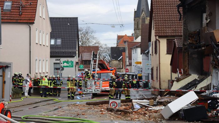 Nach Explosion: Stromausfall in Vaihingen