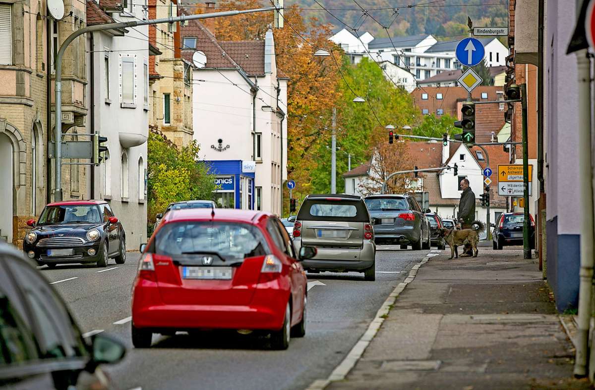 Verkehr in Esslingen: Weniger Stau auf der Schorndorfer Straße