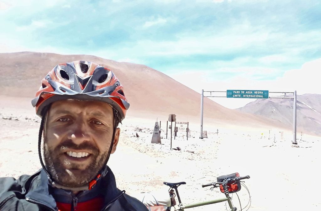 Jörg Barner hat  de Andenpass Agua Negra überquert, der der bis auf 4753 Meter hinaufführt und die Grenze zwischen Chile und Argentinien markiert