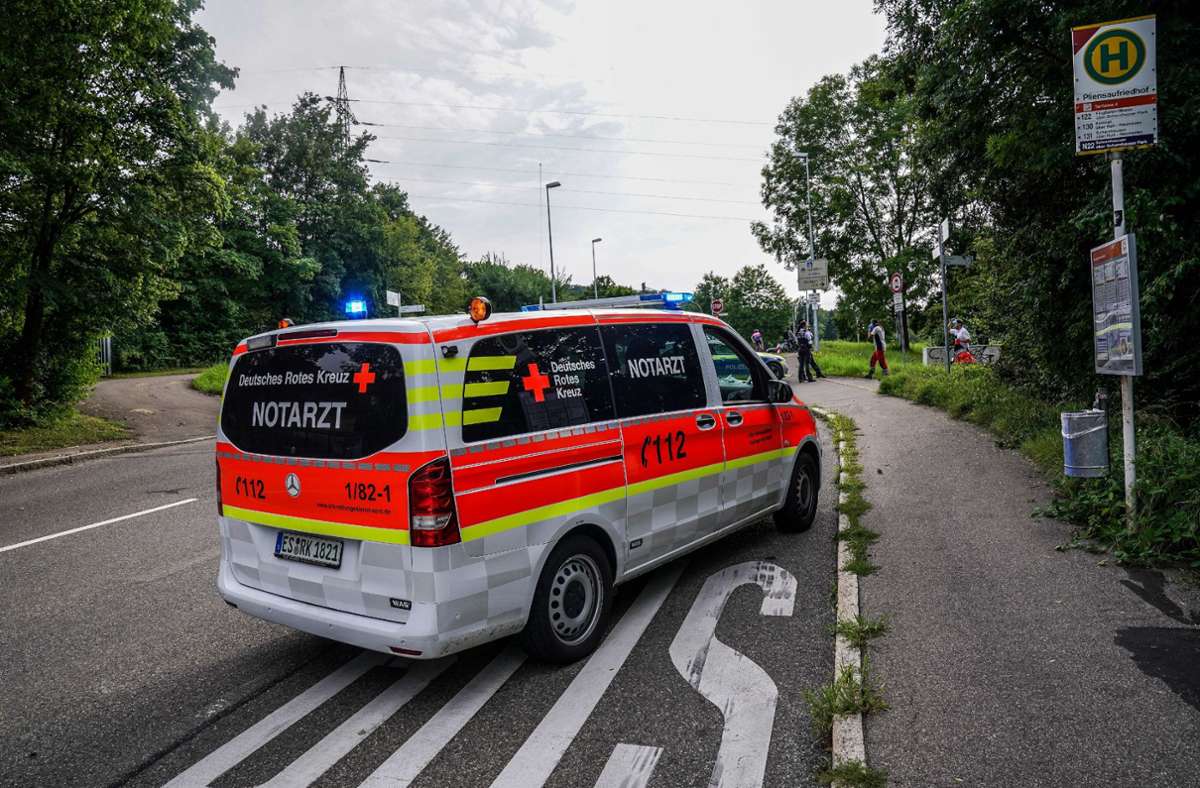 Esslingen: Beatmungsgerät explodiert -eine verletzte Person
