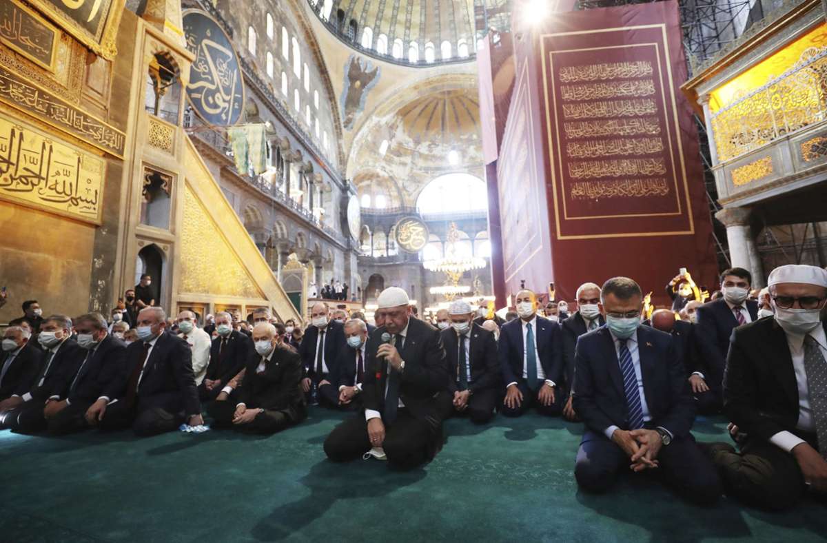 Freitagsgebet in der Hagia Sophia: Erdogan am Ende der Weisheit
