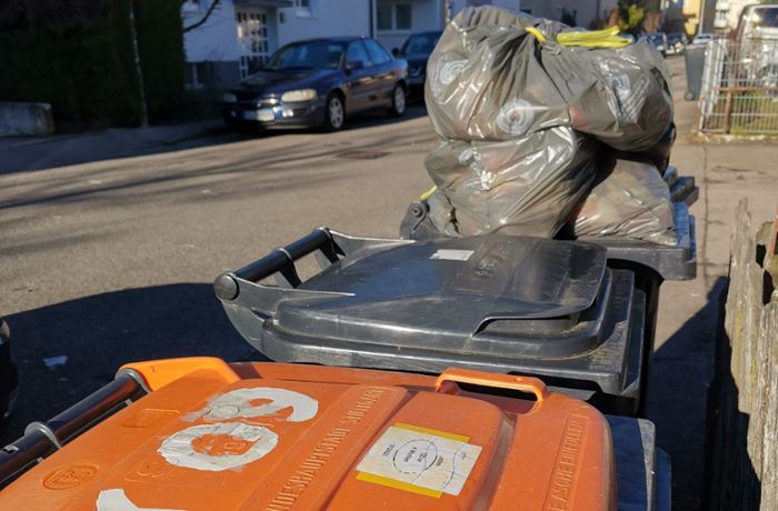 Abfall im Kreis Esslingen: Bei der Müllabfuhr klemmt es nach wie vor