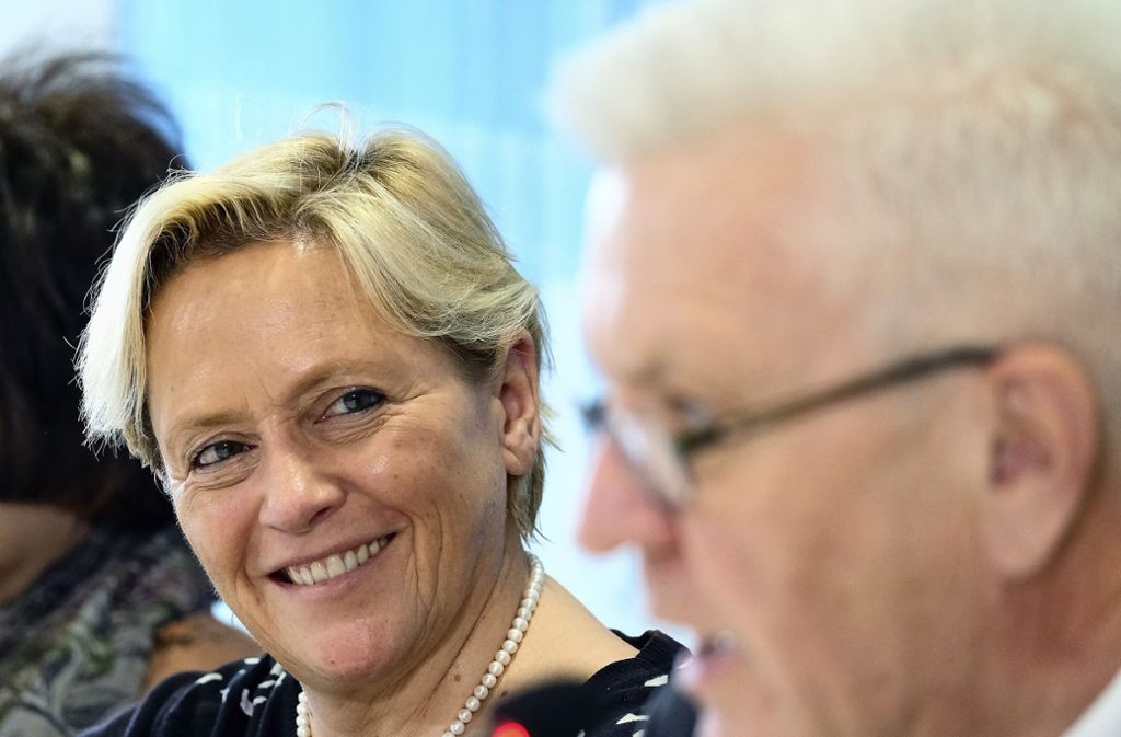 Susanne Eisenmann ist die CDU-Spitzenkandidatin für die Landtagswahl. Foto: picture alliance/dpa/Bernd Weissbrod