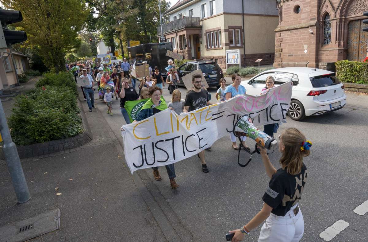Klimastreik in Weil der Stadt: Fridays for Future macht Lärm fürs Klima