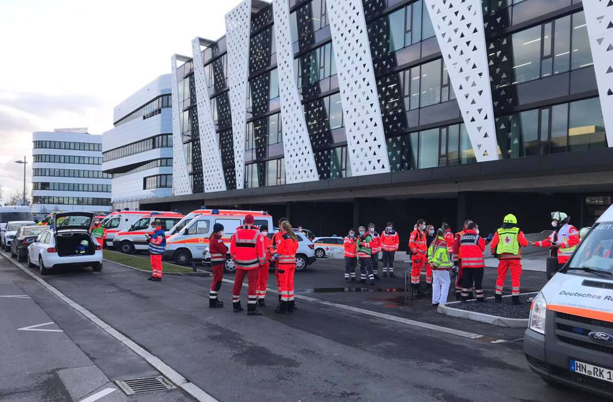 Verwaltungsgebäude von Lidl: Drei Menschen durch Explosion in Neckarsulm verletzt