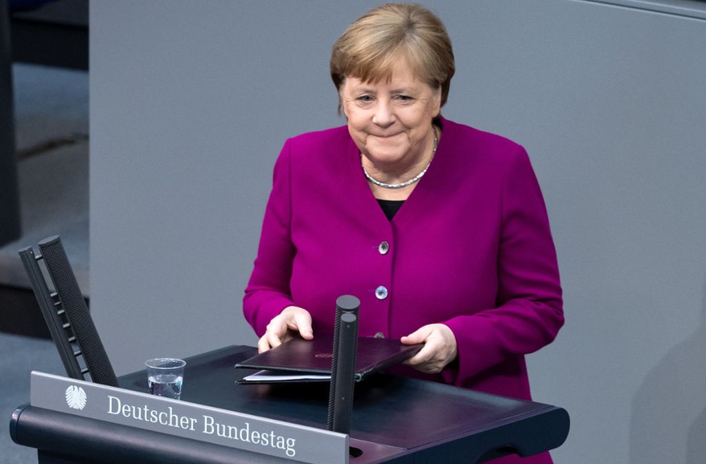 EU-Gipfel  zur Corona-Krise: Merkel: In der Not in Europa füreinander einstehen