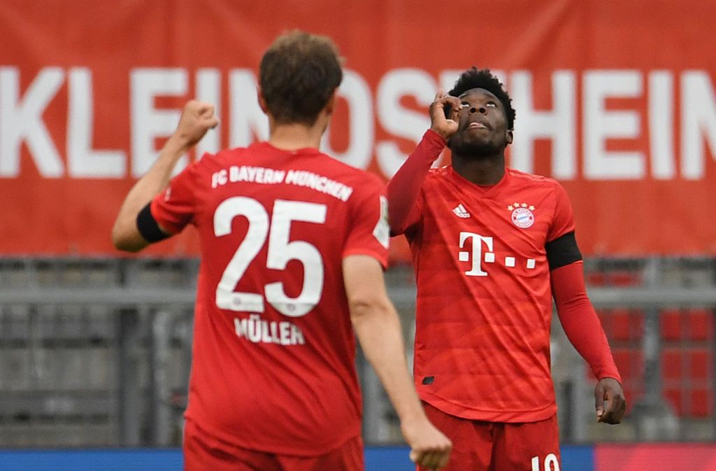Bundesliga: Deutlicher Bayern-Sieg gegen Frankfurt