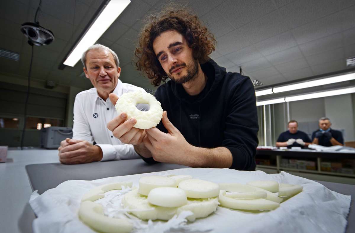 Firma aus Weinstadt hilft Tim Bengel: Der teuerste Bagel der Welt