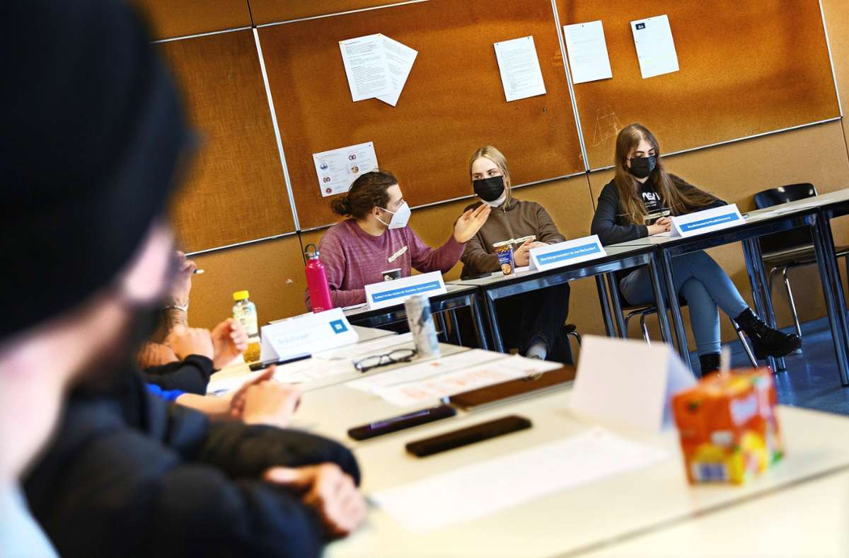 Schulprojekt in Esslingen: Wenn das Klassenzimmer zum Ratssaal wird