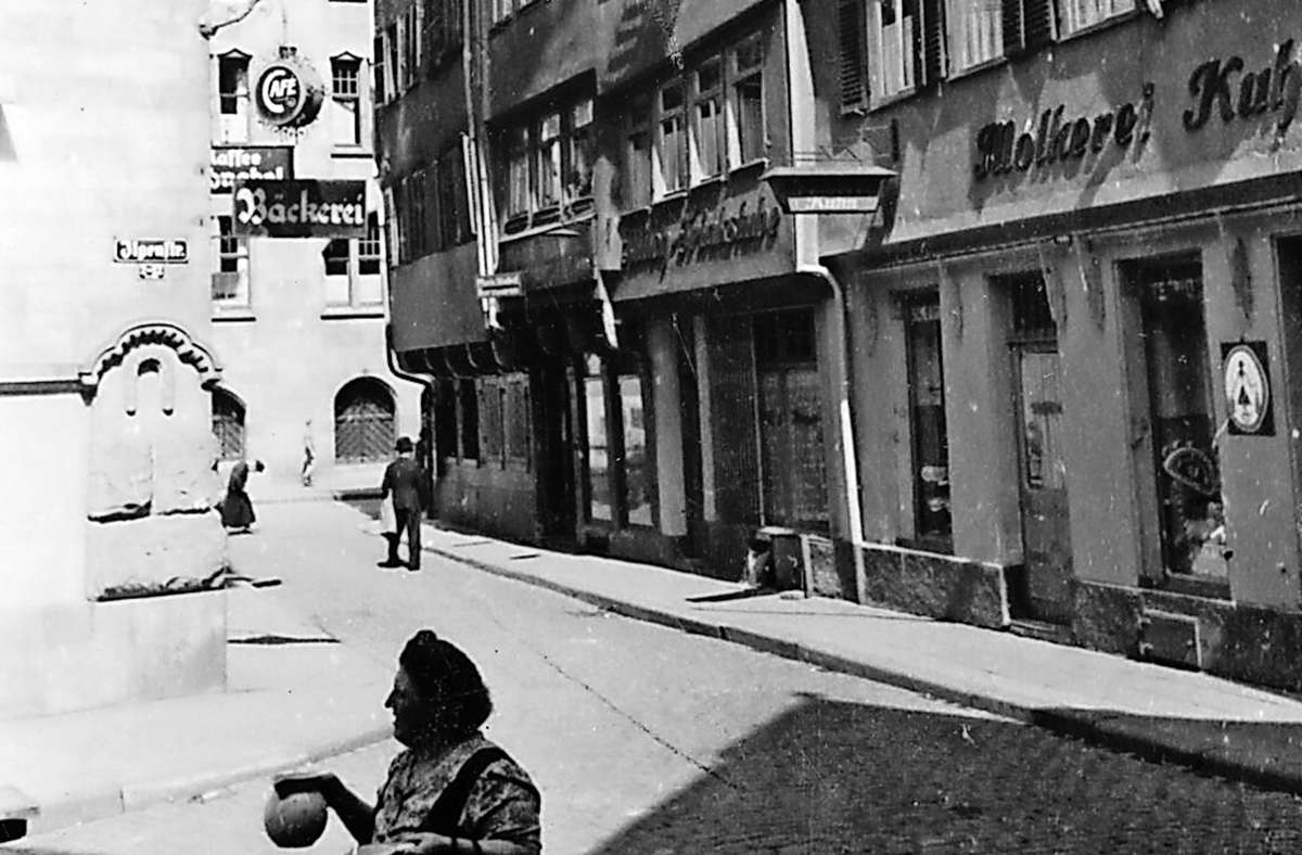 Die Altstadt im Jahr 1942: Stuttgarts verschwundene Straßen