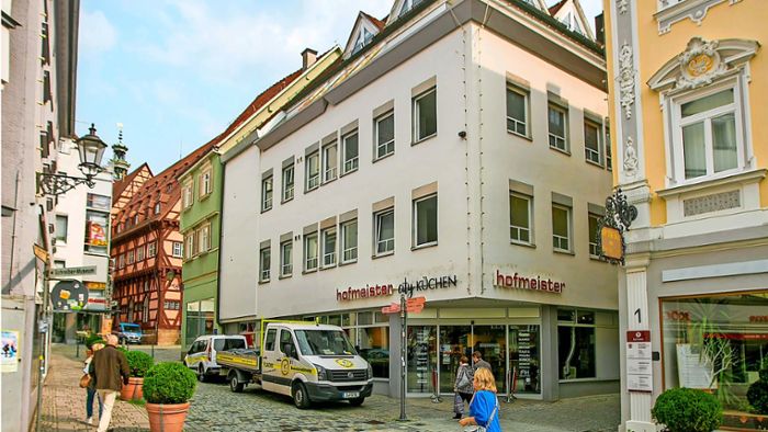 Hirschstraße in Esslingen: Unterkunft für Geflüchtete in der  Altstadt