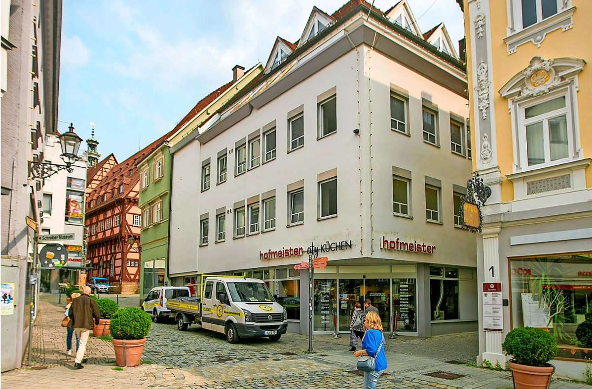 Hirschstraße in Esslingen: Unterkunft für Geflüchtete in der  Altstadt