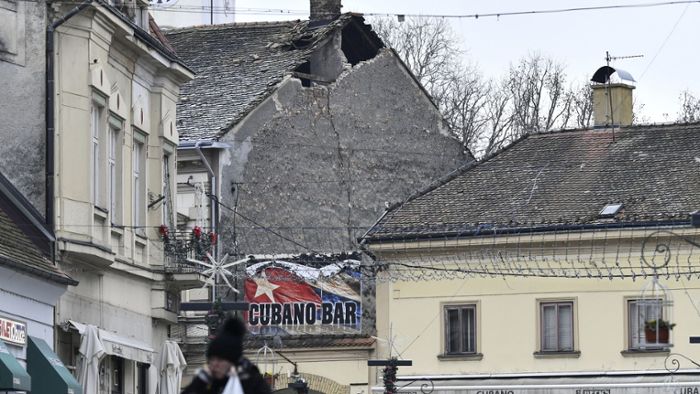 Schweres Erdbeben erschüttert Kroatien - mehrere Tote