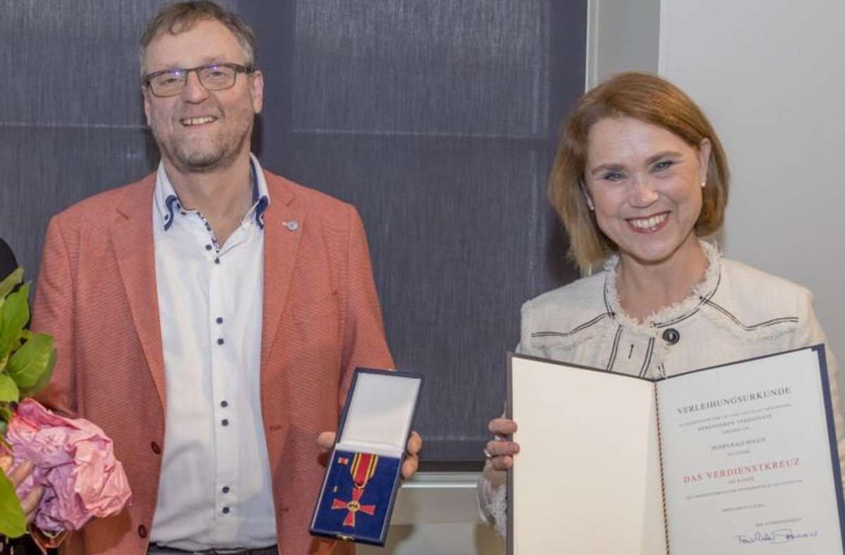 Bundesverdienstkreuz: Ehrung für Ralf Bogen