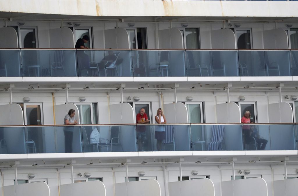 Corona auf Kreuzfahrtschiff: Deutsche Urlauber lebten  tagelang in der Kabine