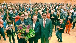 Erdrutschsieg für Jan Hambach bei der Bürgermeisterwahl in Freiberg