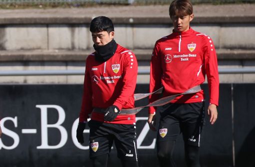 Das japanische VfB-Tandem Endo/Ito hat mit Genki Haraguchi noch Verstärkung bekommen. Foto: Baumann