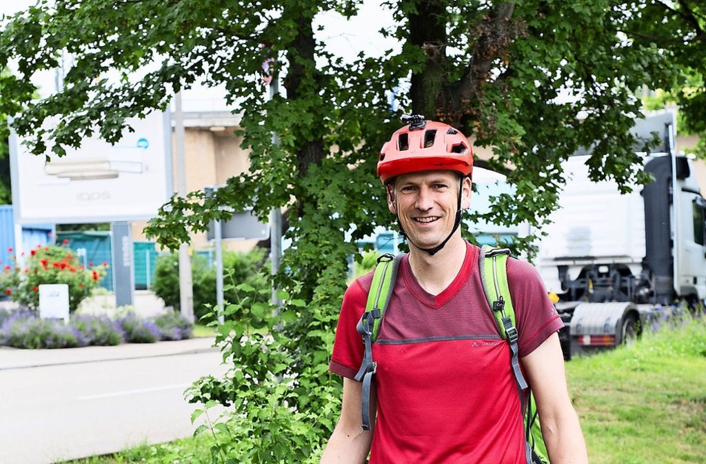 Radfahrer klagen über Nägel auf der Fahrbahn: Fahrradhasser in Esslingen