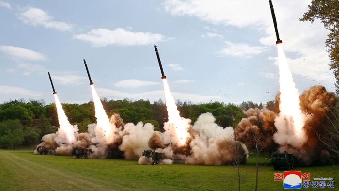 Nordkorea probt mit Raketen für 