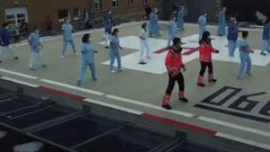 Mitarbeiter des Klinikum Esslingen sorgen mit Tanz-Video für Aufsehen
