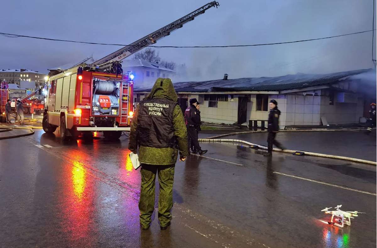 Kostroma: Viele Tote nach Brand in russischem Nachtclub