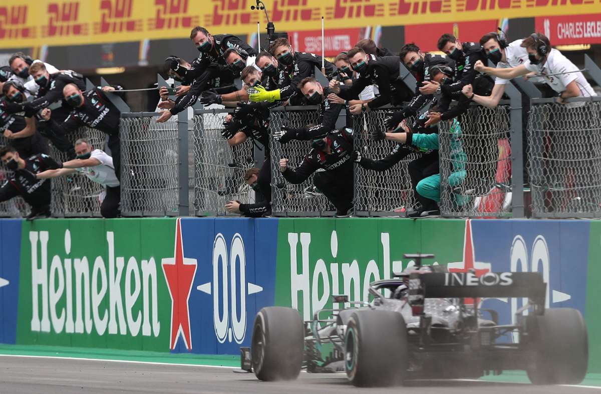 Formel 1: Hamiltons Rekordfahrt: Mit 92. Sieg jetzt vor Schumacher