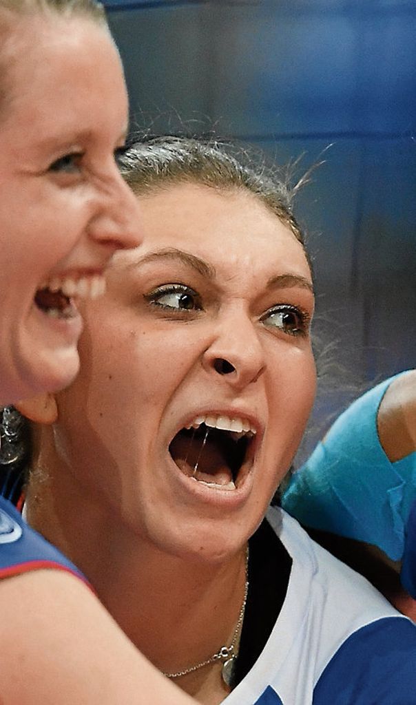 Die tschechische Volleyball-Nationalspielerin Michaela Mlejnková will mit Allianz MTV Stuttgart das Triple holen: Vom Youngster zum Leader