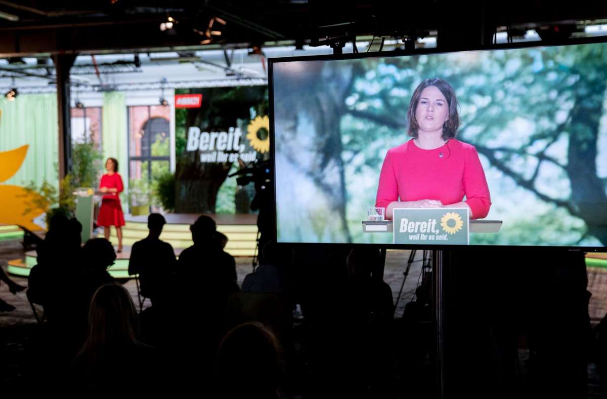 Grünen-Parteitag: Annalena Baerbocks Rede wird zu einem Balanceakt