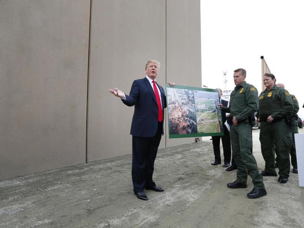 Trumps zentrales Versprechen: Pentagon will Milliarden für Bau von Grenzmauer umwidmen