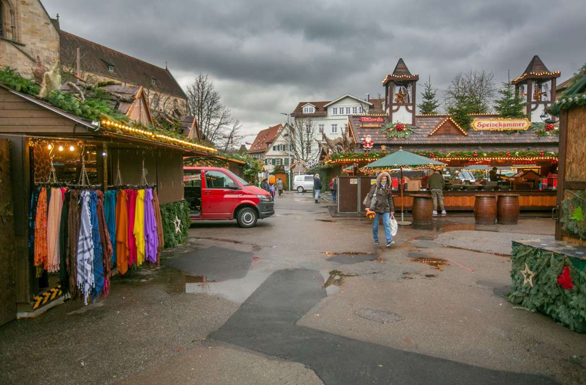 Esslinger Weihnachtsmarkt: Absage nicht gut kommuniziert