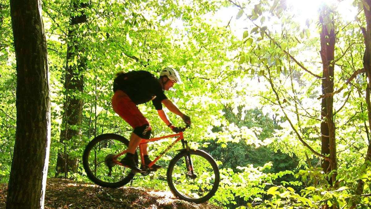 Mountainbiker in Filderstadt: Nun sucht der Landkreis nach legalen Trails