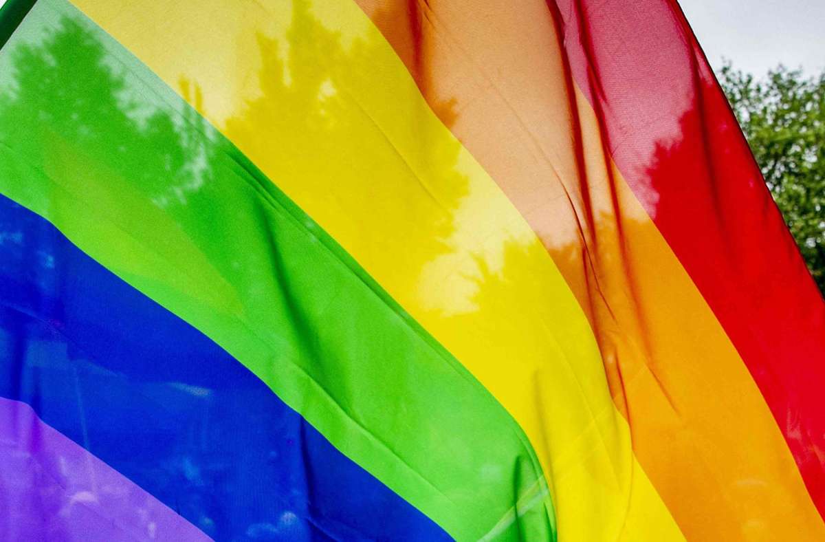 Der Brief erwähnt als Anlass den International Lesbian Gay Bisexual and Transgender Pride Day am 28. Juni (Symbolbild). Foto: AFP/ROBIN UTRECHT