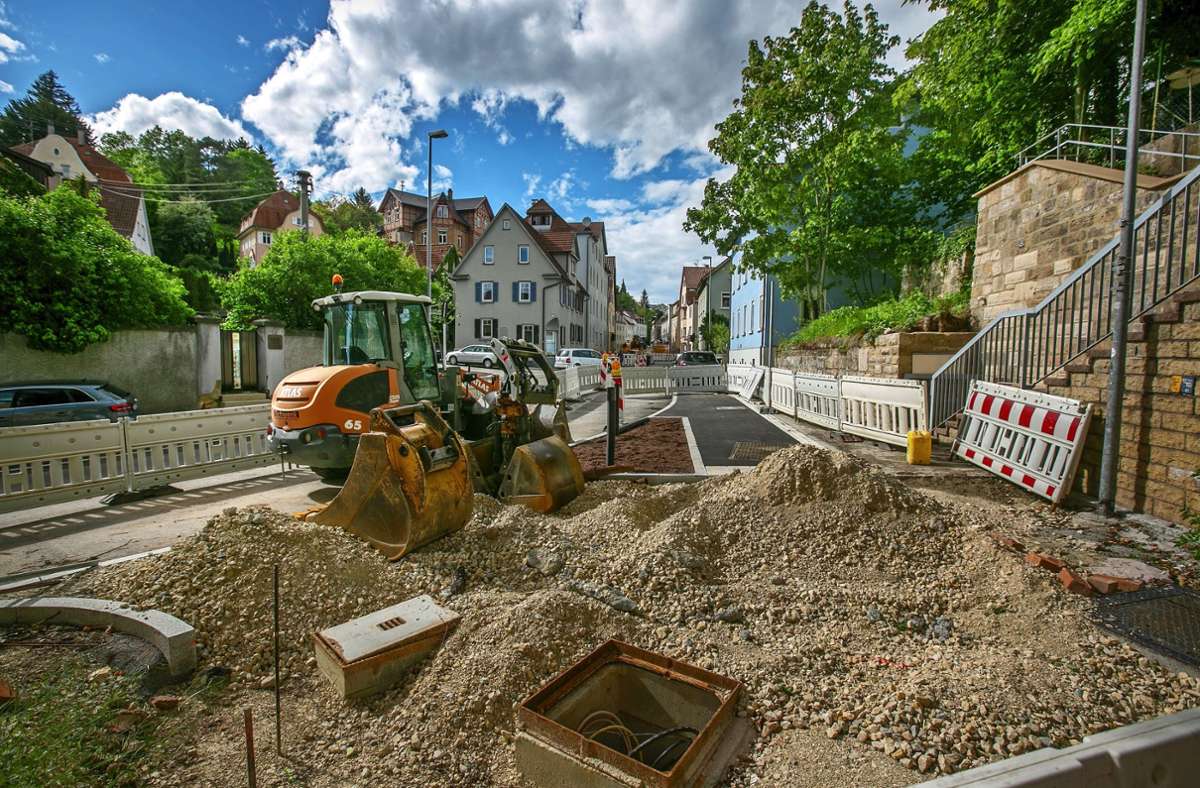 Baustellen in Esslingen: Weitere Vollsperrungen in Sicht