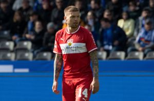 Alexander Esswein scheiterte 2019 in der Relegation mit dem VfB Stuttgart (Archivbild). Foto: dpa/Soeren Stache