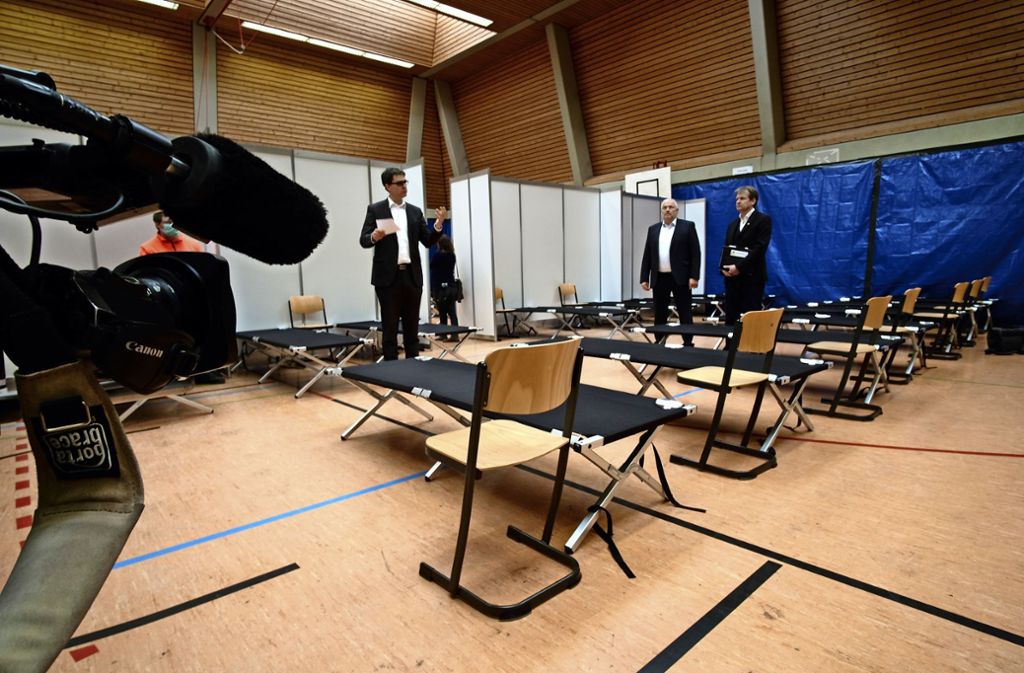 Esslingen: Messehalle wird zur Notklinik
