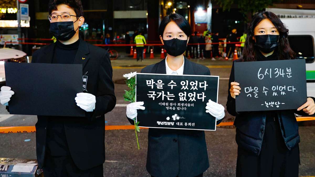 Halloween-Panik in Seoul: Die Wut der Südkoreaner