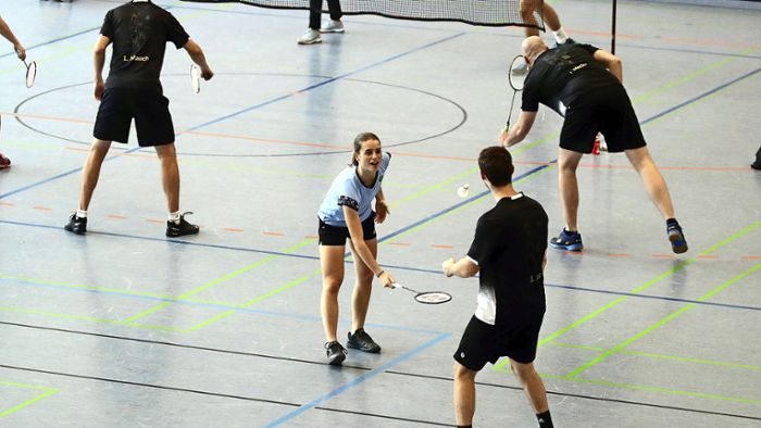 Badminton-Ass zu Besuch in Neuhausen