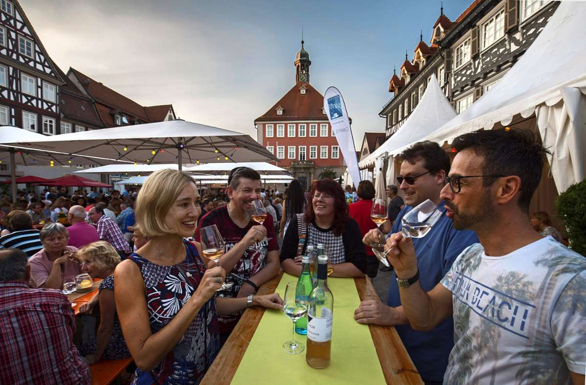 Weintage in Winnenden und Schorndorf: Weinprobenpremiere in der Stadtkirche