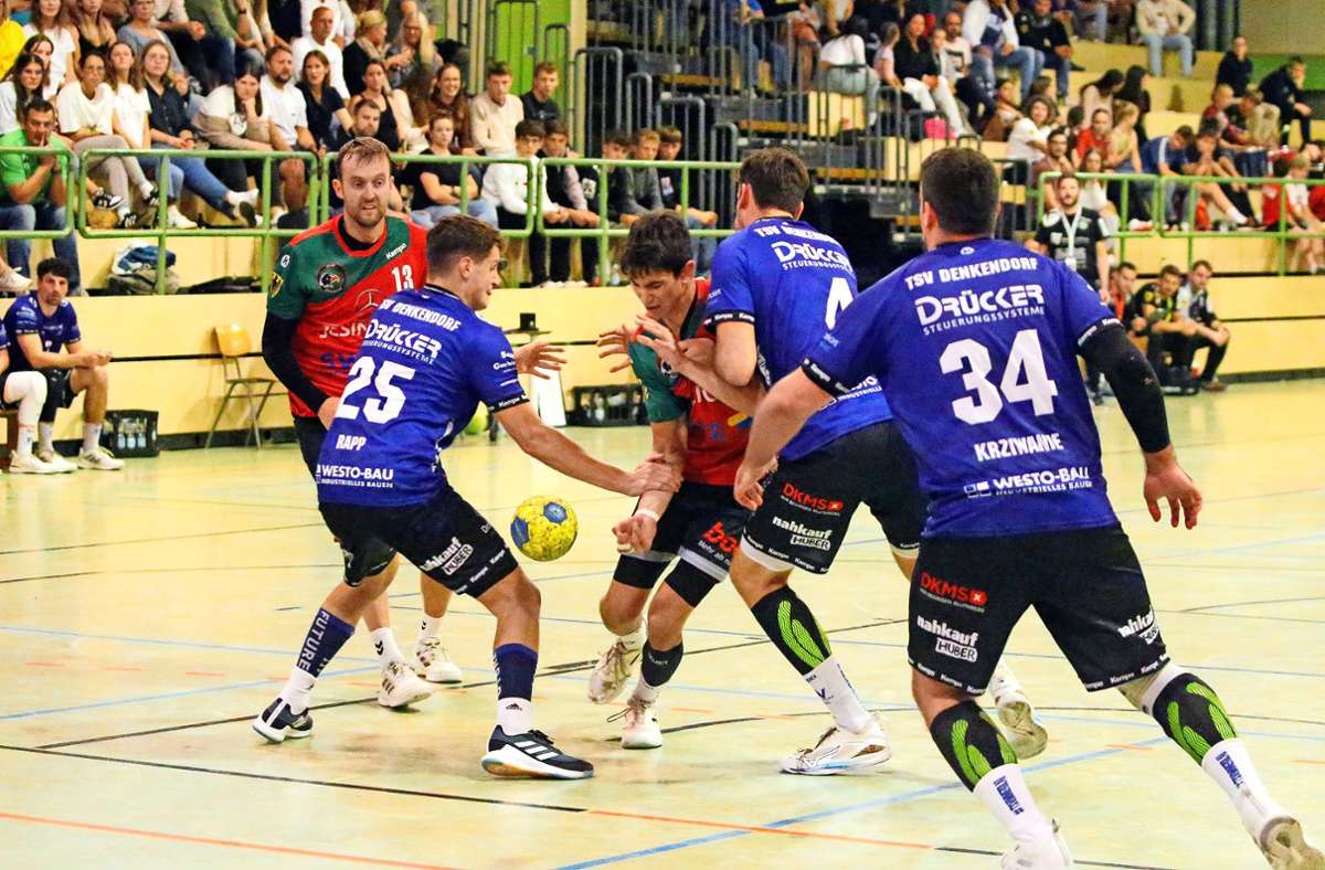Handball, Männer, Verbandsliga: Licht aus in der Halle, aber nicht beim Team