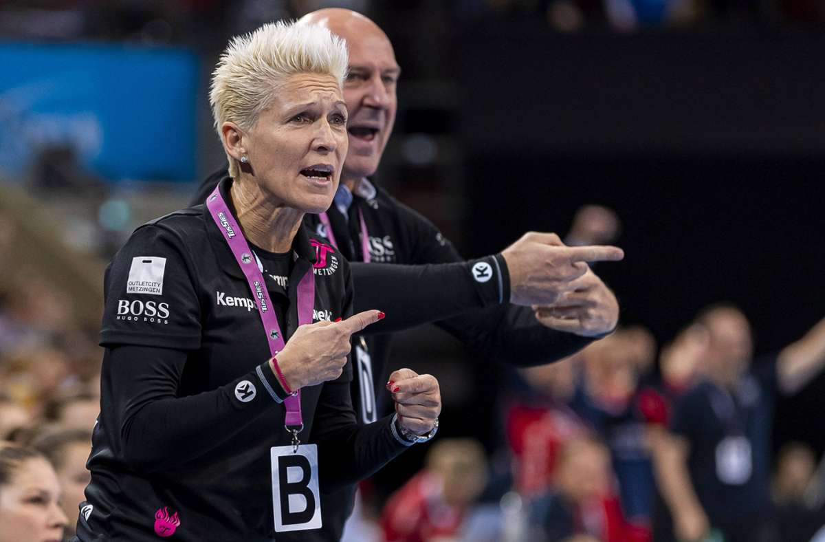 Edina Rott, Trainerin  TuS Metzingen: „Wir wollen im Derby das Unmögliche möglich machen“