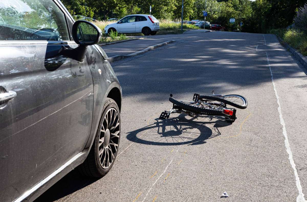 Verkehrsunfälle in der Region Stuttgart: Stuttgarter Radfahrer leben gefährlich