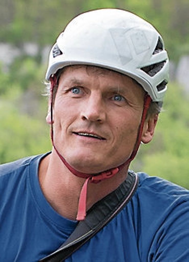 Kletterer Ronald Nordmann
