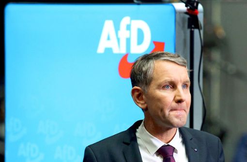 Die AfD hat einen Teilerfolg gegen den Verfassungsschutz erzielt. Vor allem die nationalistische Strömung um Björn Höcke ist im Visier der Behörden.Foto: AFP/Ronny Hartmann Foto:  
