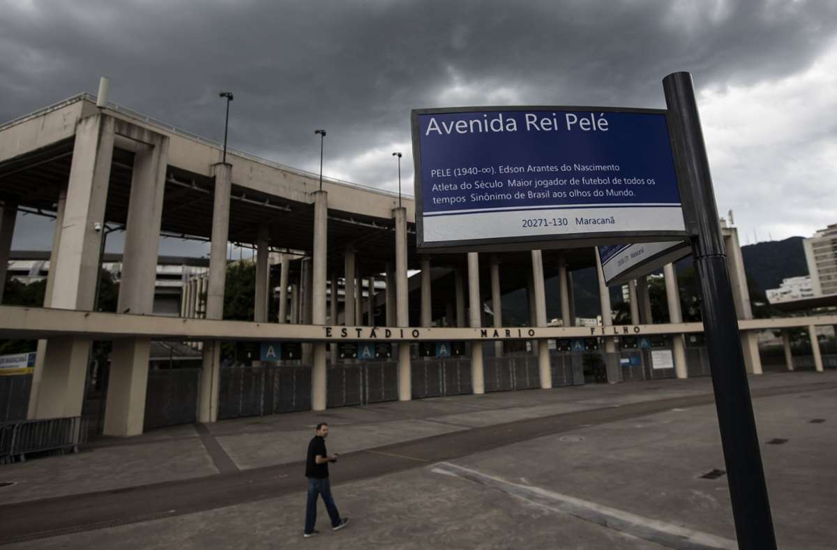 „König-Pelé-Allee“: Straße am Maracana-Stadion in „Avenida Rei Pelé“ umbenannt