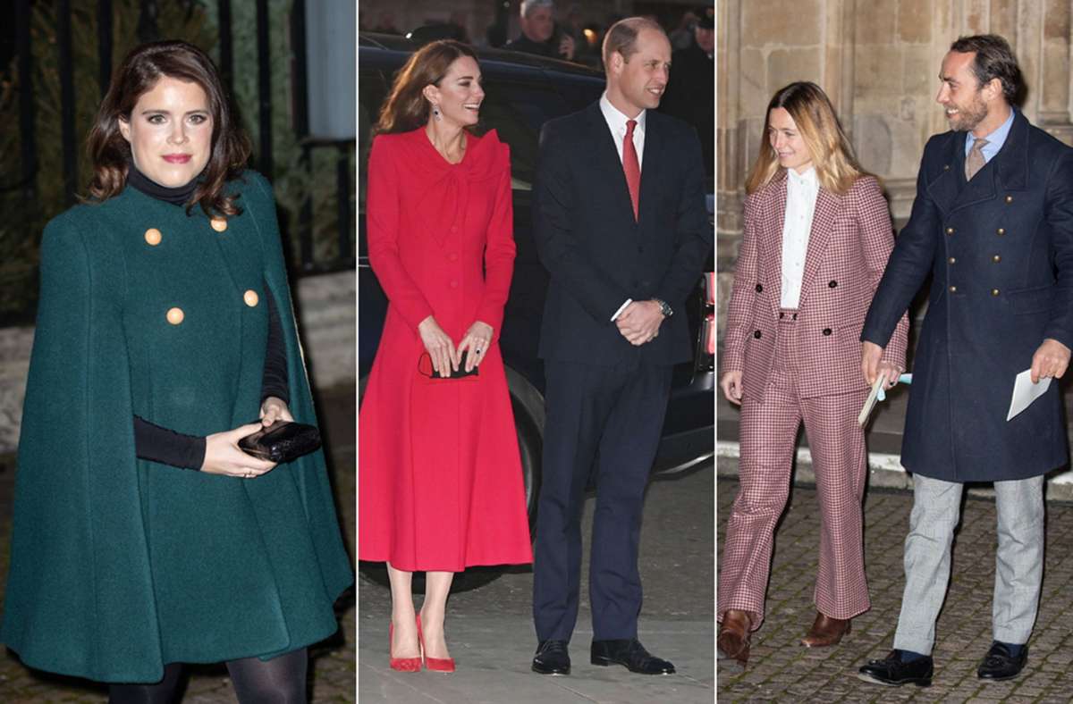 Weihnachtskonzert in Westminster Abbey: Herzogin Kate ruft – (fast) alle Windsors und Middletons kommen