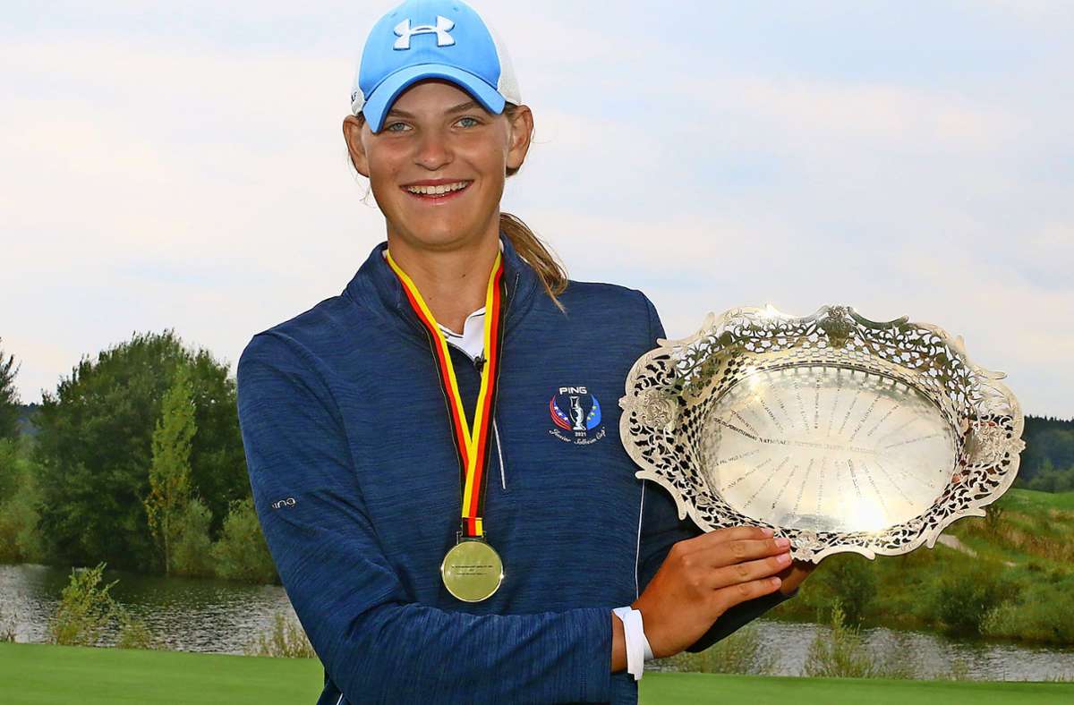 Deutsche Meisterin mit 16: So will Golferin Helen Briem durchstarten