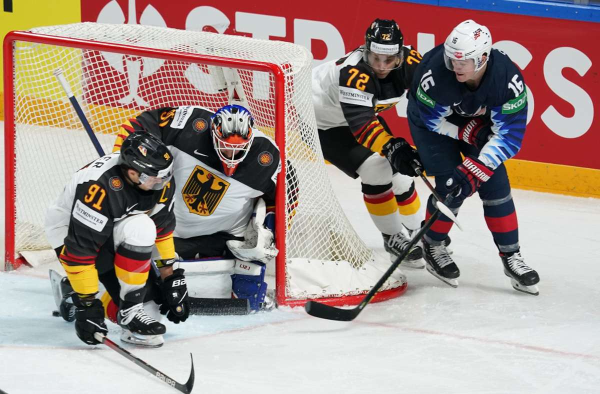 Eishockey-WM in Riga: Deutschland zittert nach Pleite um das Viertelfinale