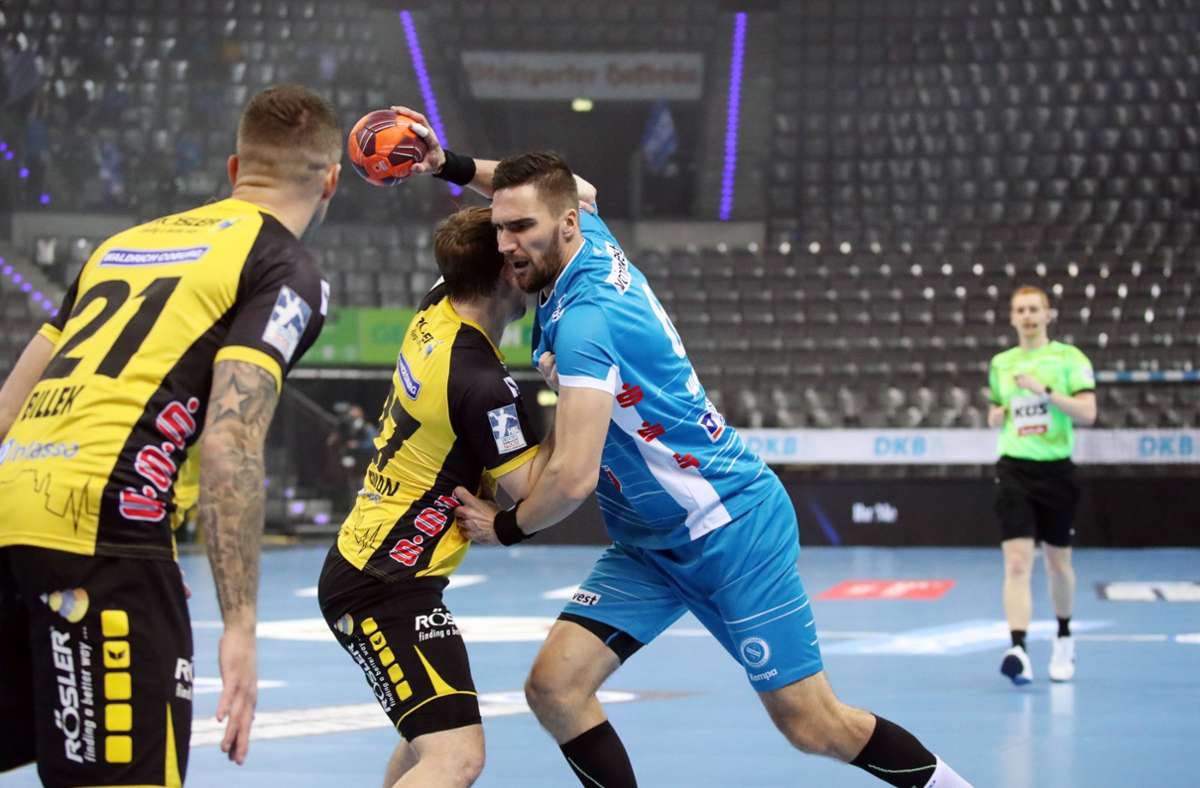 Handball-Bundesligist unterliegt in Coburg: TVB Stuttgart: Nächste Bauchlandung bei einem Kellerkind